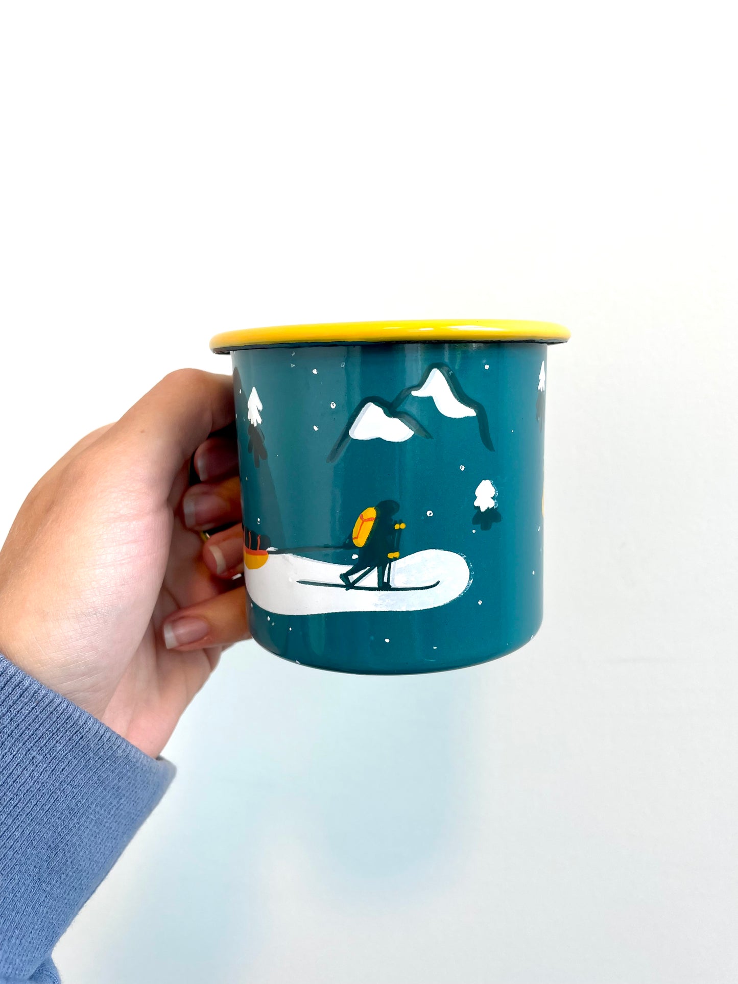 B-vare - Winter Explorer Enamel Mug