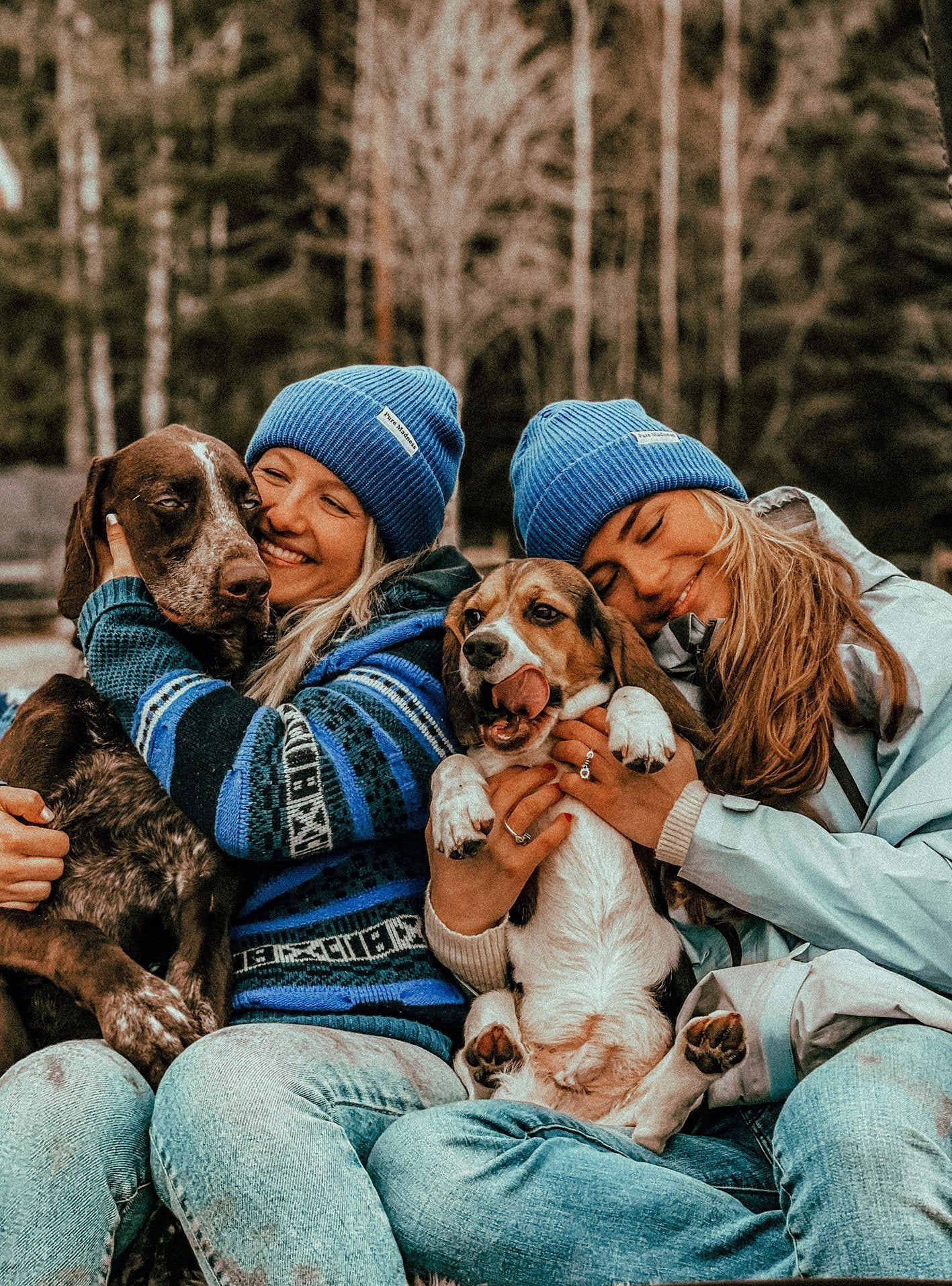 Blue Captain Merino Beanie - Pure Madness Apparel